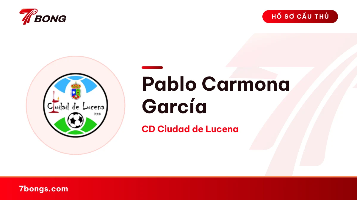 Pablo Carmona García — CD Ciudad de Lucena