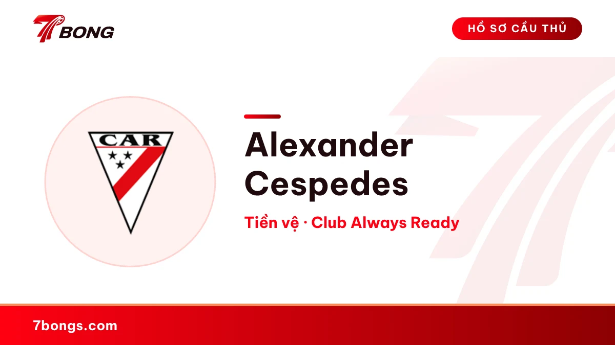 Alexander Cespedes — Club Always Ready