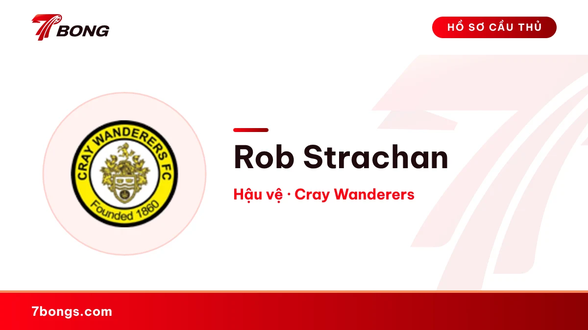 Rob Strachan — Cray Wanderers