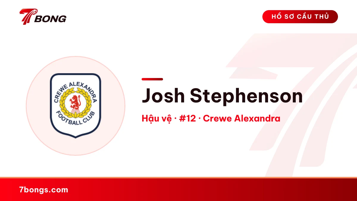 Josh Stephenson — Crewe Alexandra