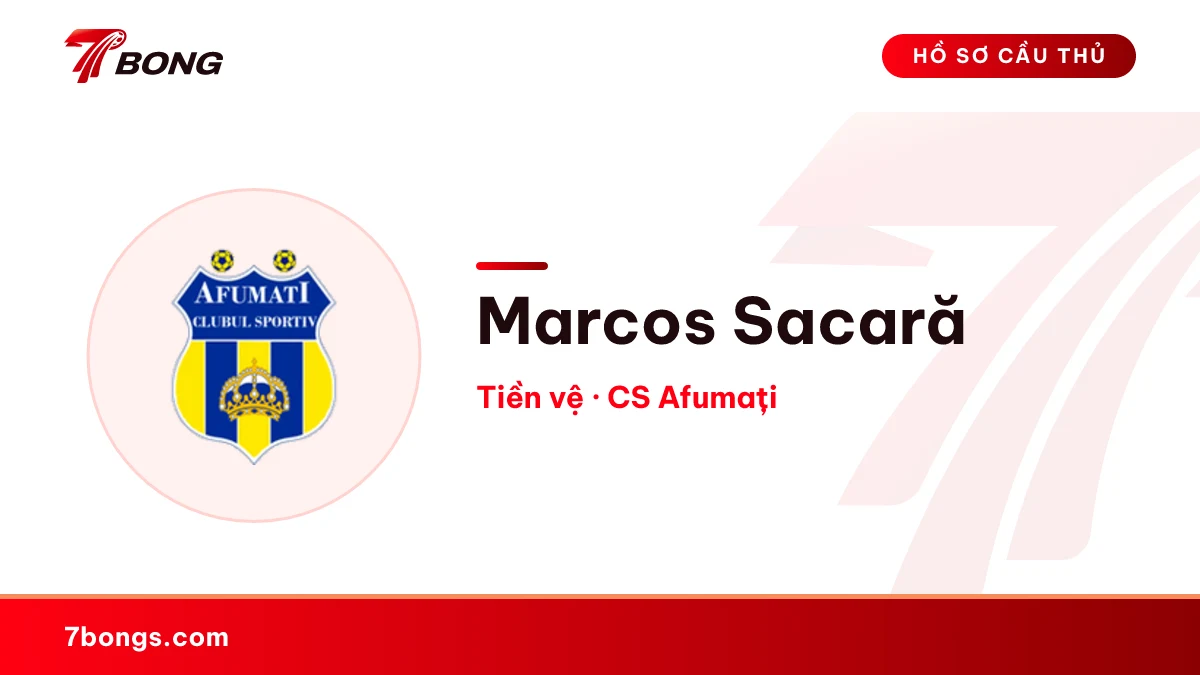 Marcos Sacară — CS Afumați
