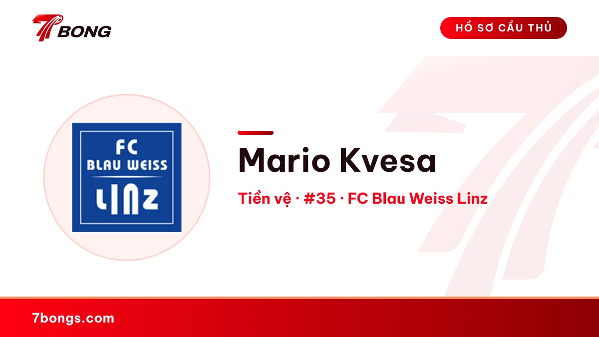 Mario Kvesa — FC Blau Weiss Linz