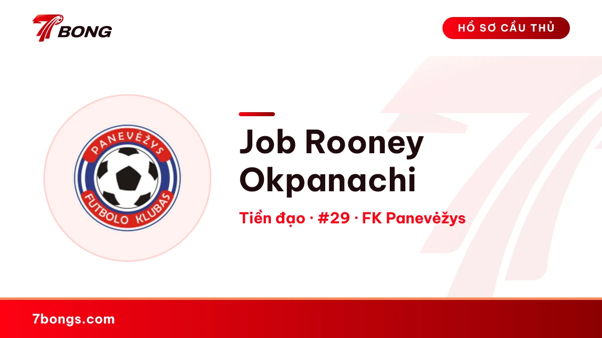 Job Rooney Okpanachi — FK Panevėžys