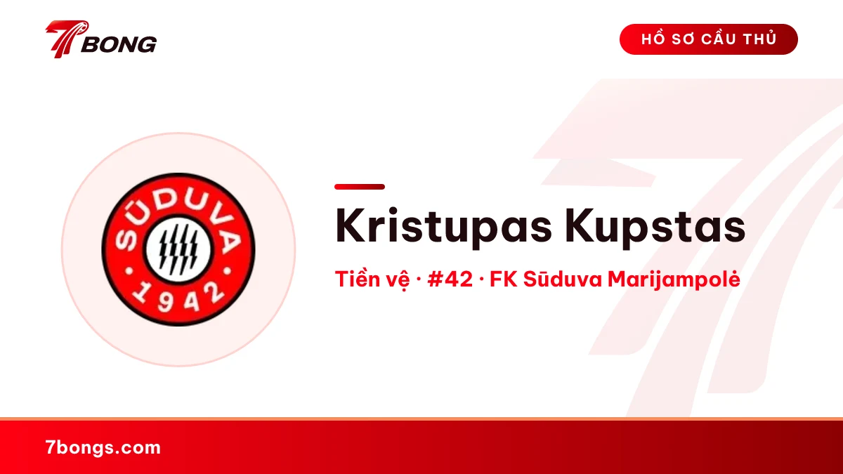 Kristupas Kupstas — FK Sūduva Marijampolė