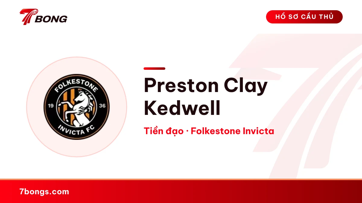 Preston Clay Kedwell — Folkestone Invicta