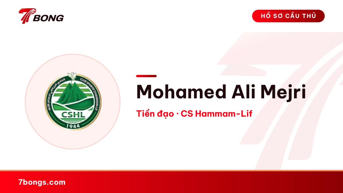 Mohamed Ali Mejri — CS Hammam-Lif