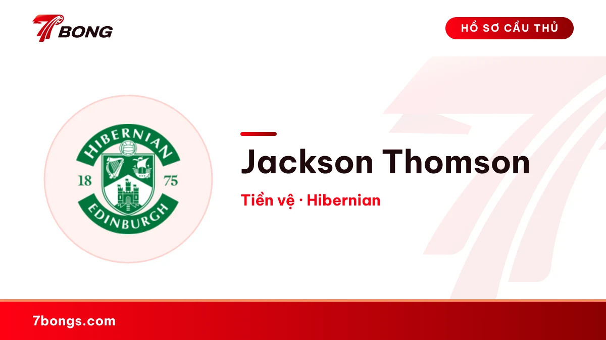 Jackson Thomson — Hibernian