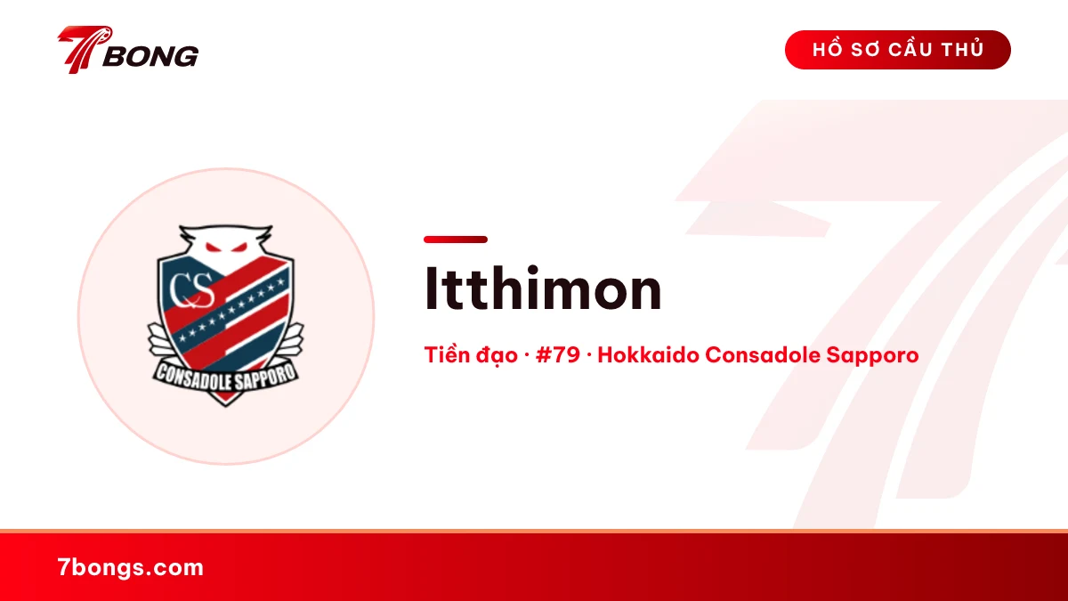 Itthimon — Hokkaido Consadole Sapporo