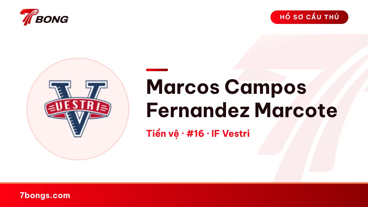 Marcos Campos Fernandez Marcote — IF Vestri