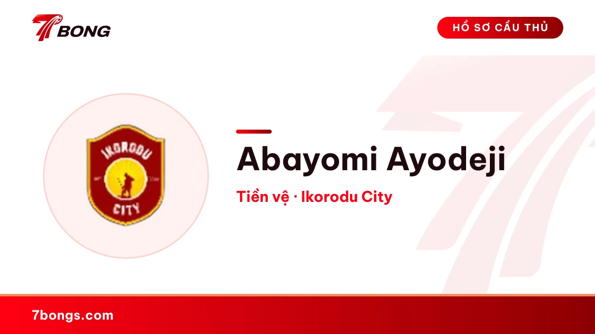 Abayomi Ayodeji — Ikorodu City