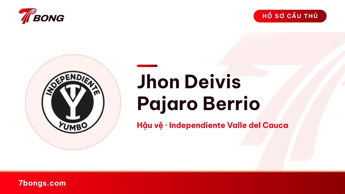 Jhon Deivis Pajaro Berrio — Independiente Valle del Cauca