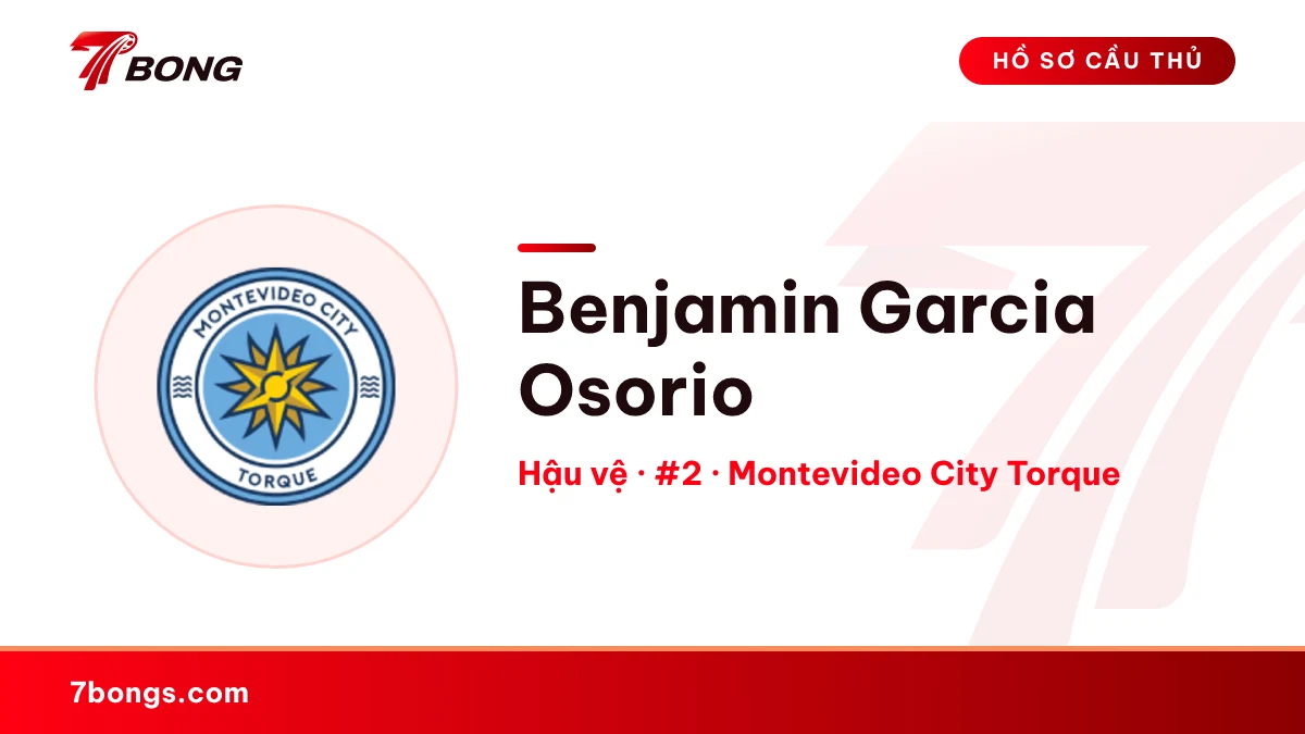 Benjamin Garcia Osorio — Montevideo City Torque