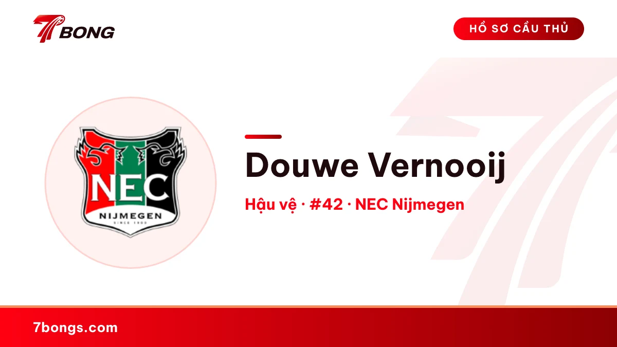 Douwe Vernooij — NEC Nijmegen