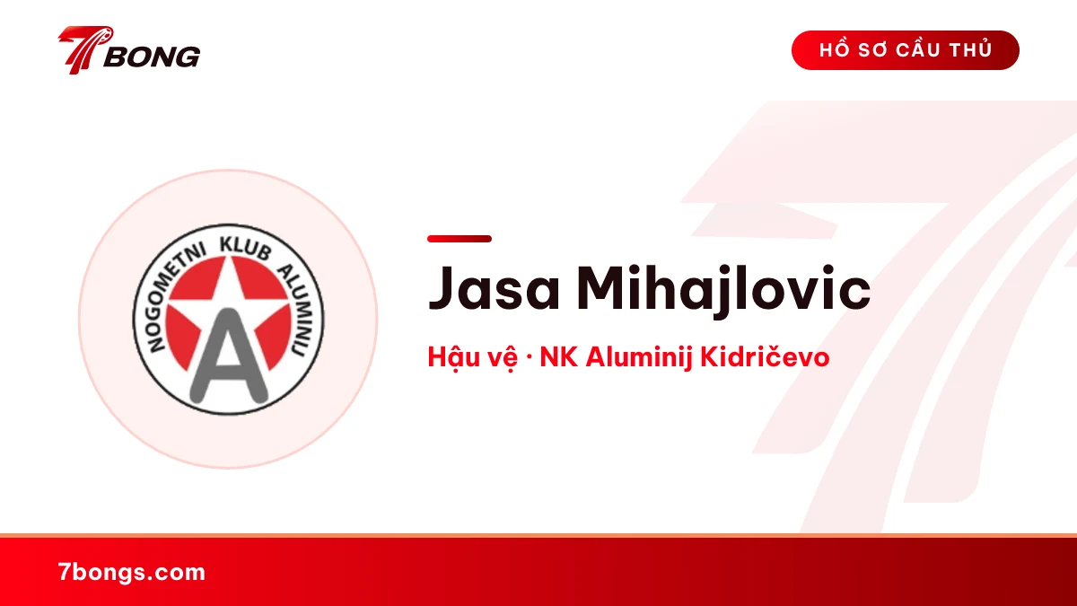 Jasa Mihajlovic — NK Aluminij Kidričevo