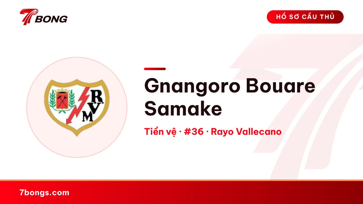 Gnangoro Bouare Samake — Rayo Vallecano