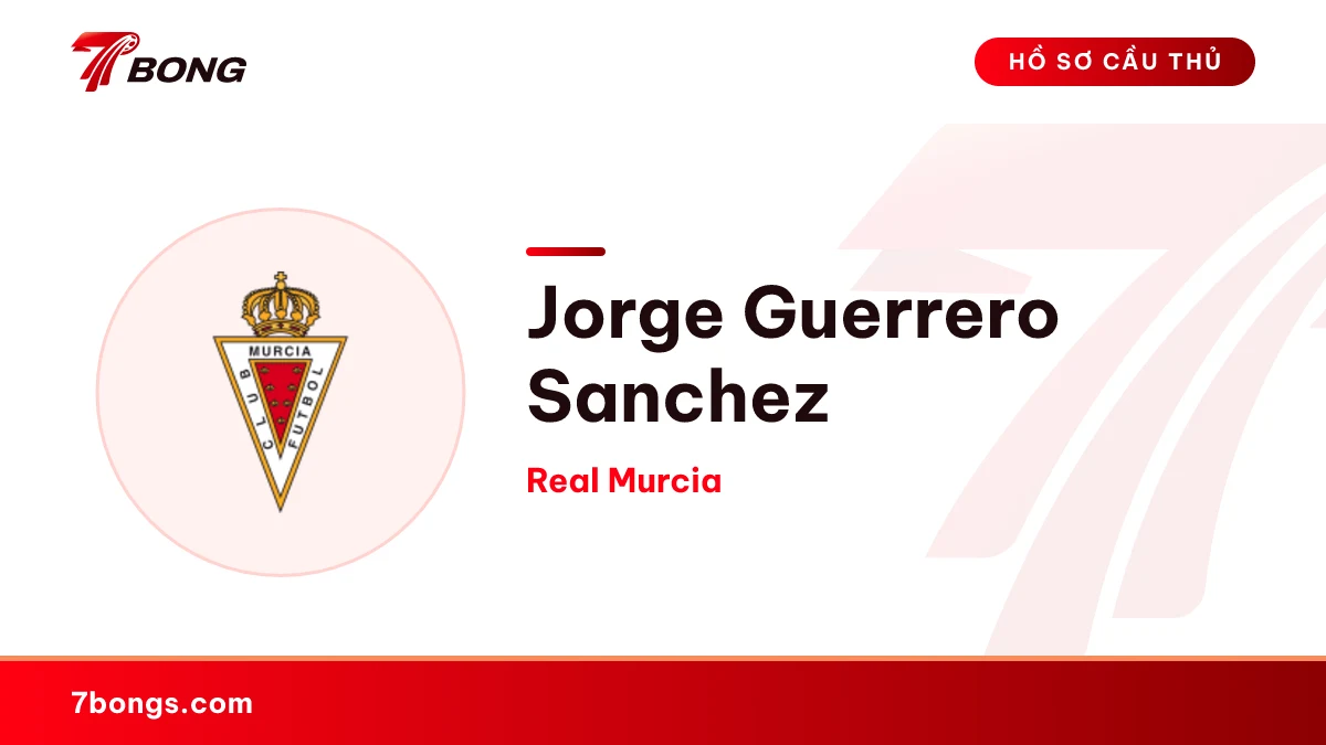 Jorge Guerrero Sanchez — Real Murcia