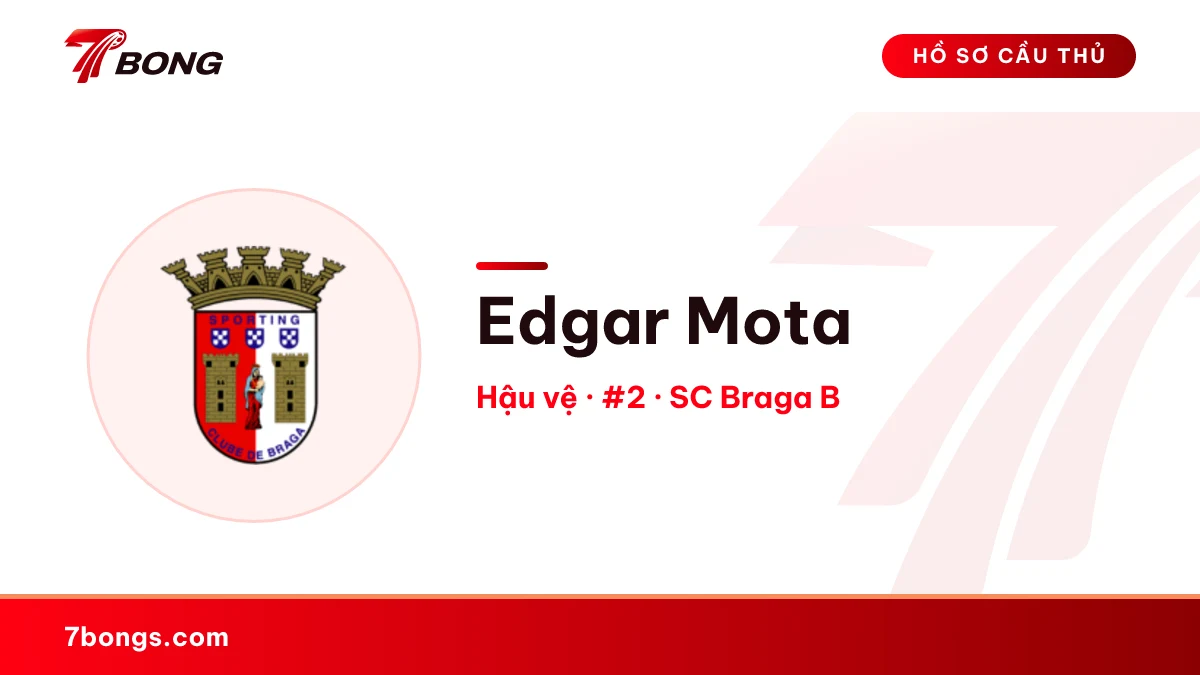 Edgar Mota — SC Braga B