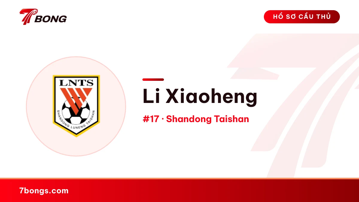 Li Xiaoheng — Shandong Taishan