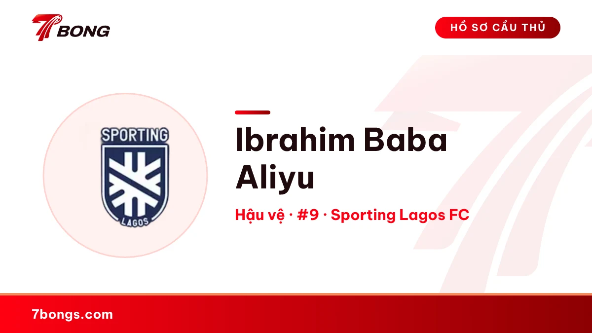 Ibrahim Baba Aliyu — Sporting Lagos FC