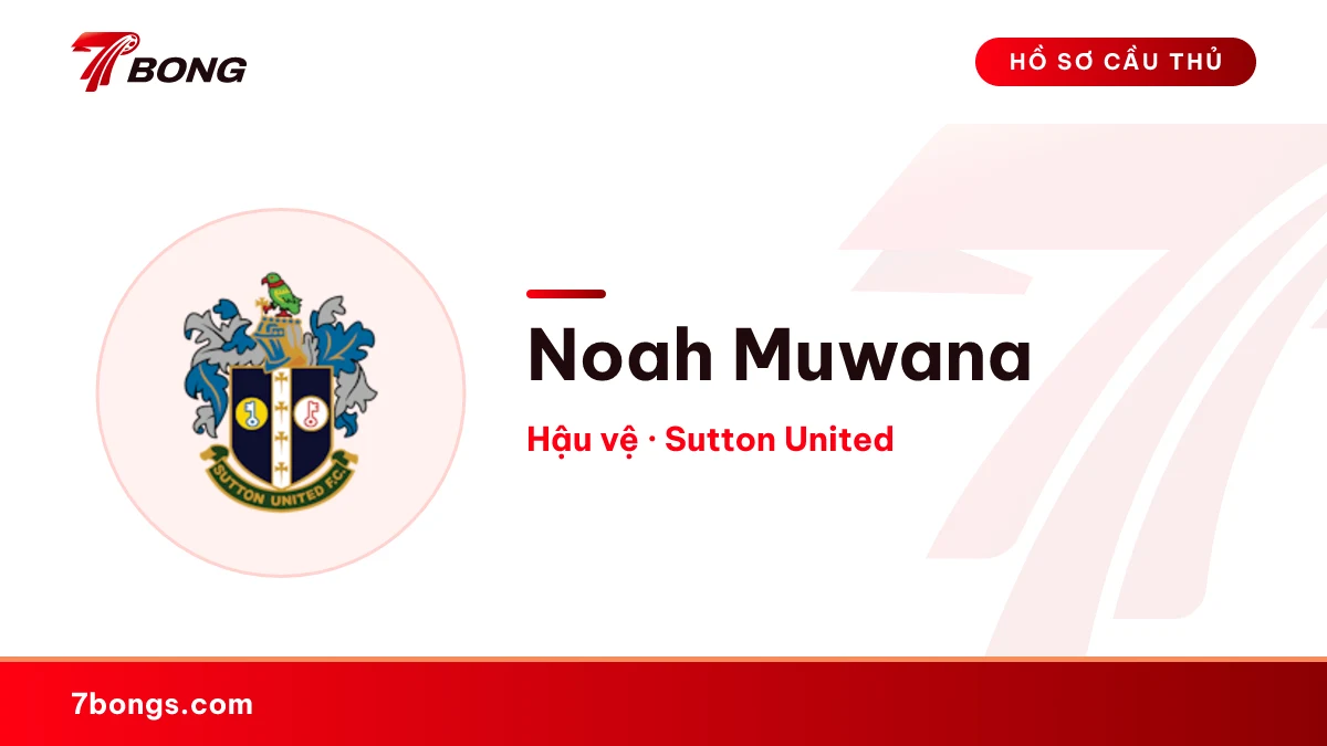 Noah Muwana — Sutton United