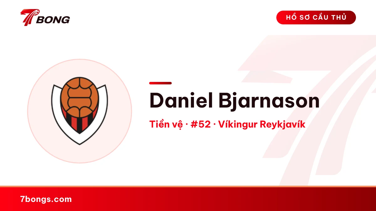 Daniel Bjarnason — Víkingur Reykjavík