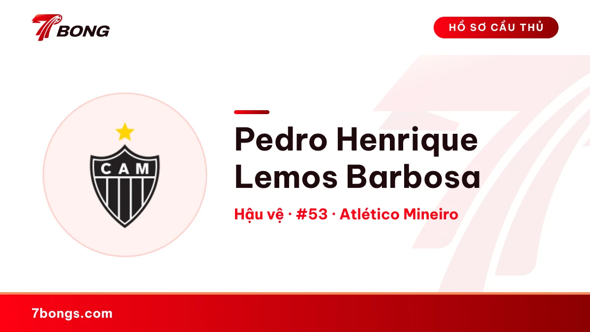 Pedro Henrique Lemos Barbosa — Atlético Mineiro