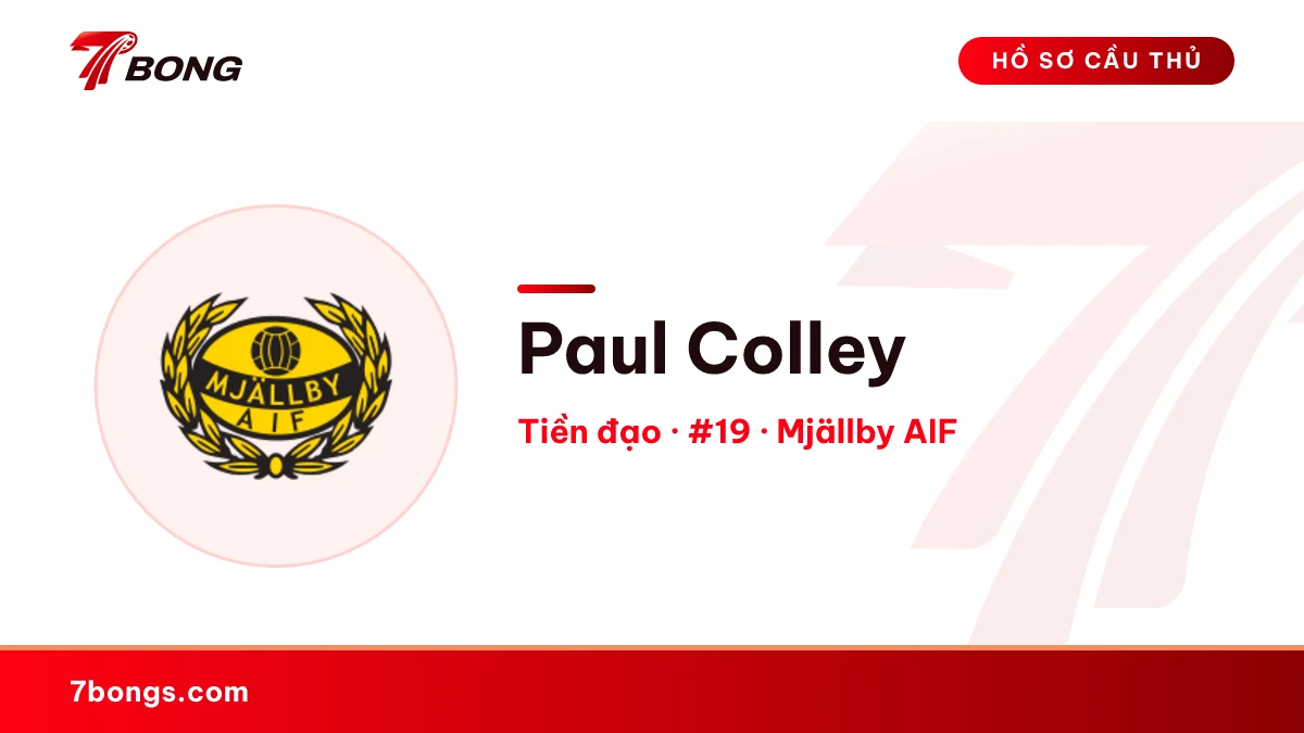 Paul Colley — Mjällby AIF