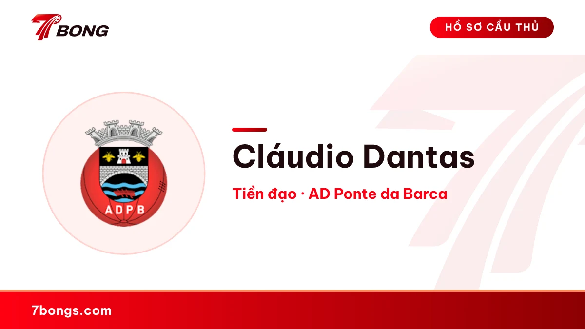Cláudio Dantas — AD Ponte da Barca