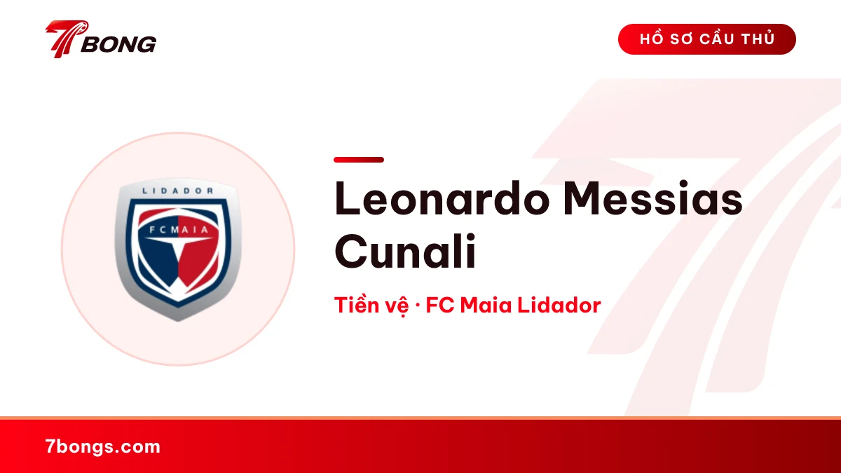 Leonardo Messias Cunali — FC Maia Lidador