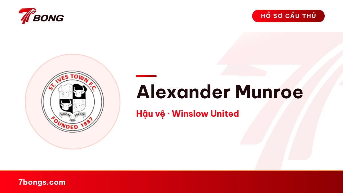 Alexander Munroe — Winslow United