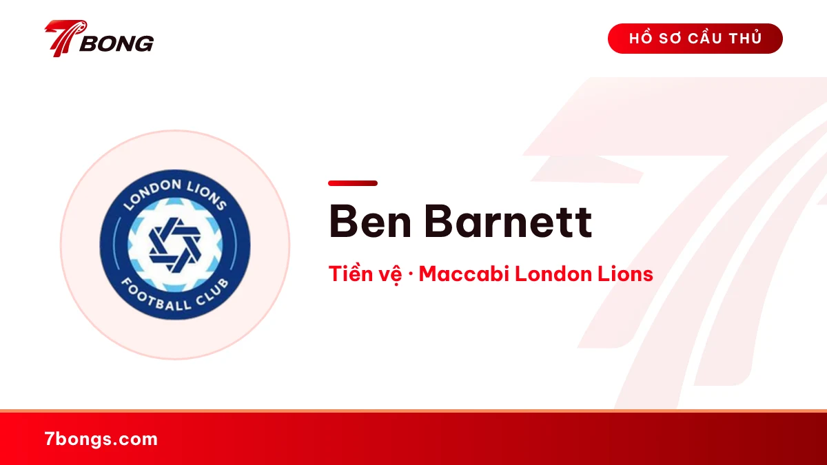 Ben Barnett — Maccabi London Lions