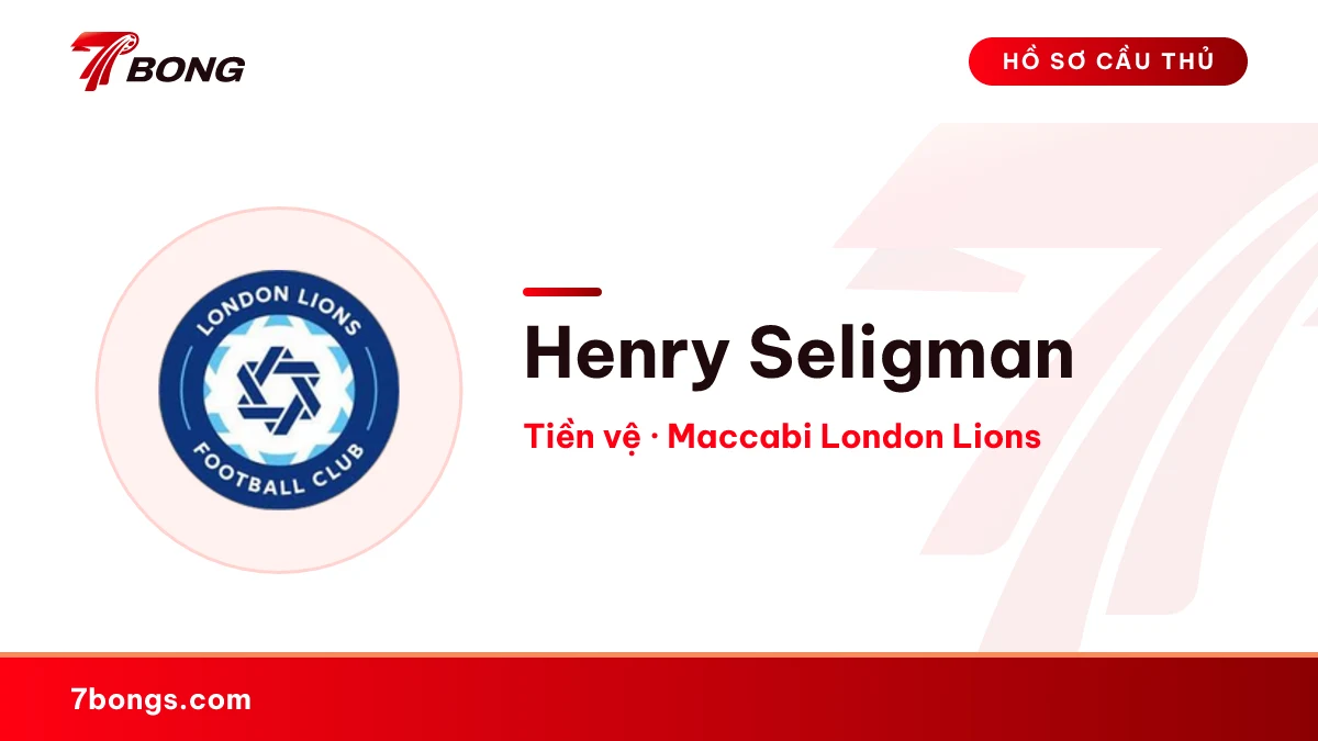 Henry Seligman — Maccabi London Lions