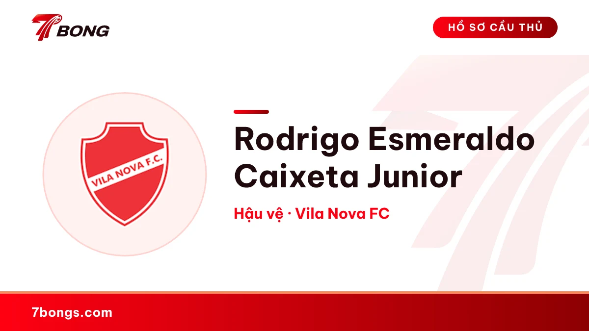 Rodrigo Esmeraldo Caixeta Junior — Vila Nova FC
