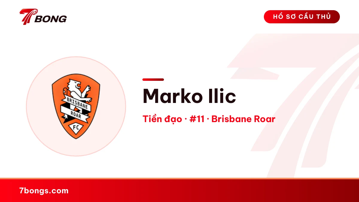Marko Ilic — Brisbane Roar