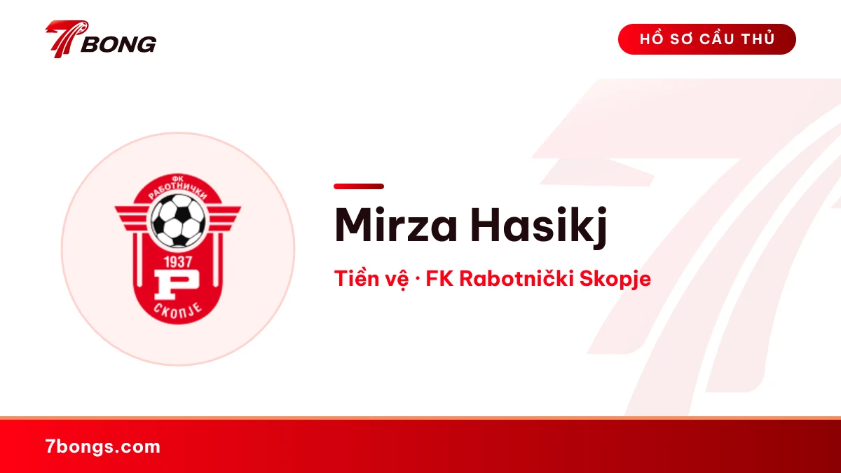 Mirza Hasikj — FK Rabotnički Skopje