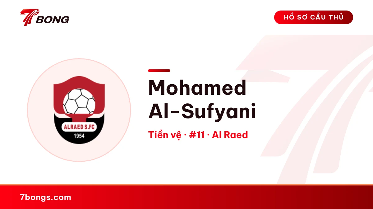 Mohamed Al-Sufyani — Al Raed