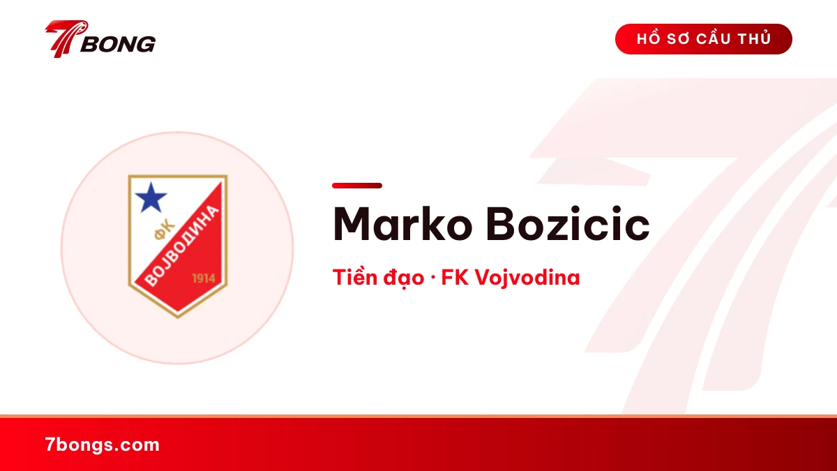 Marko Bozicic — FK Vojvodina