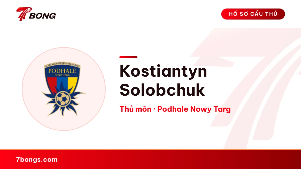 Kostiantyn Solobchuk — Podhale Nowy Targ