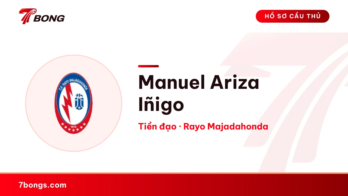 Manuel  Ariza Iñigo — Rayo Majadahonda
