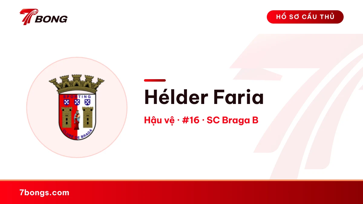 Hélder Faria — SC Braga B