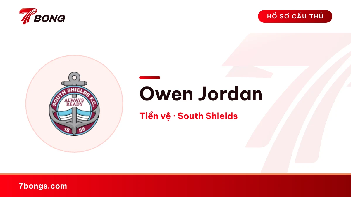 Owen Jordan — South Shields