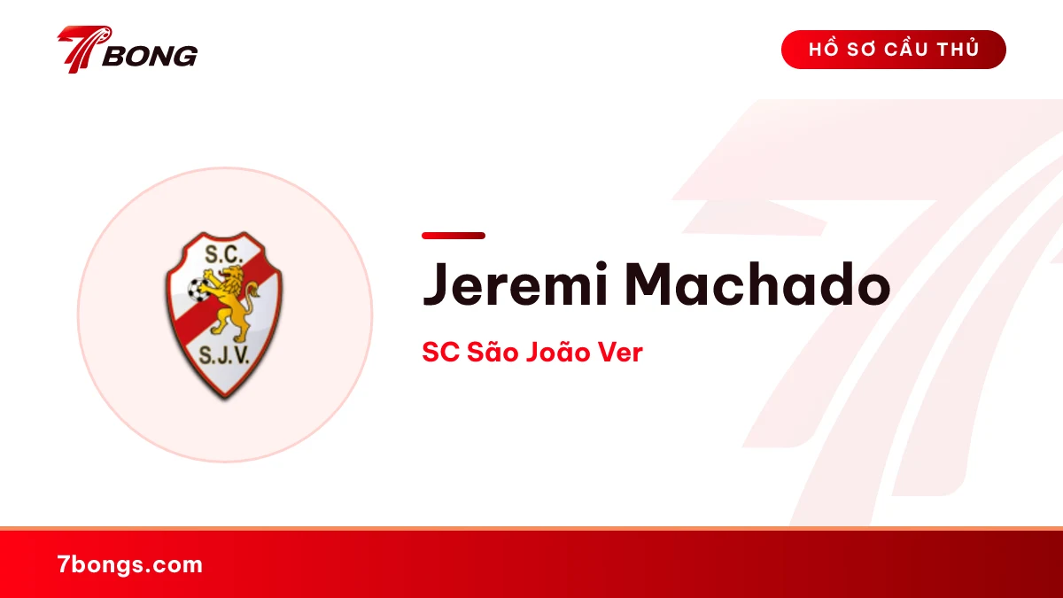 Jeremi Machado — SC São João Ver