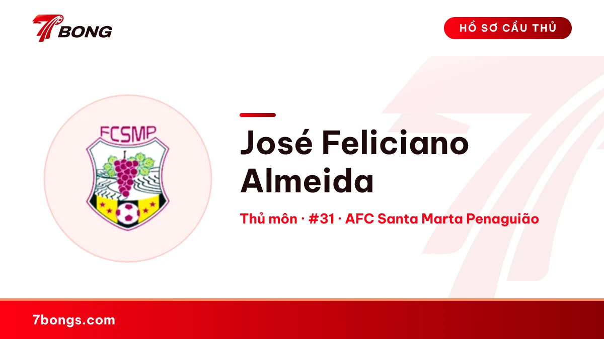 José Feliciano Almeida — AFC Santa Marta Penaguião