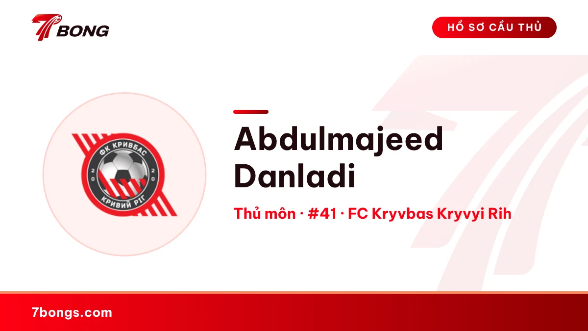 Abdulmajeed Danladi — FC Kryvbas Kryvyi Rih