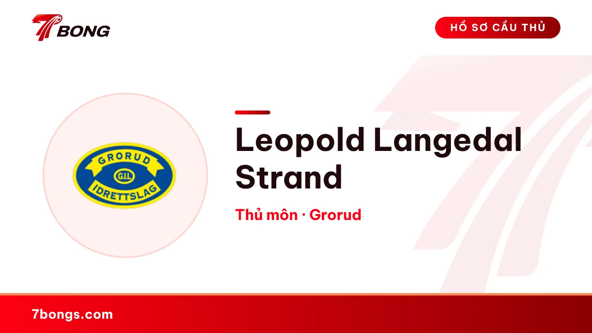 Leopold Langedal Strand — Grorud