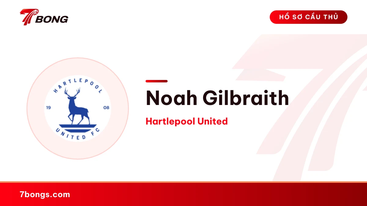 Noah Gilbraith — Hartlepool United