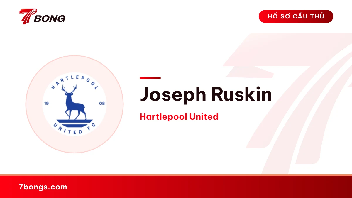 Joseph Ruskin — Hartlepool United