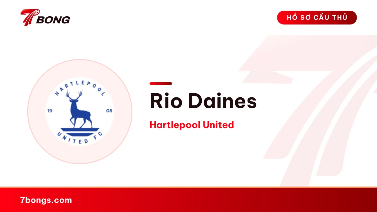 Rio Daines — Hartlepool United