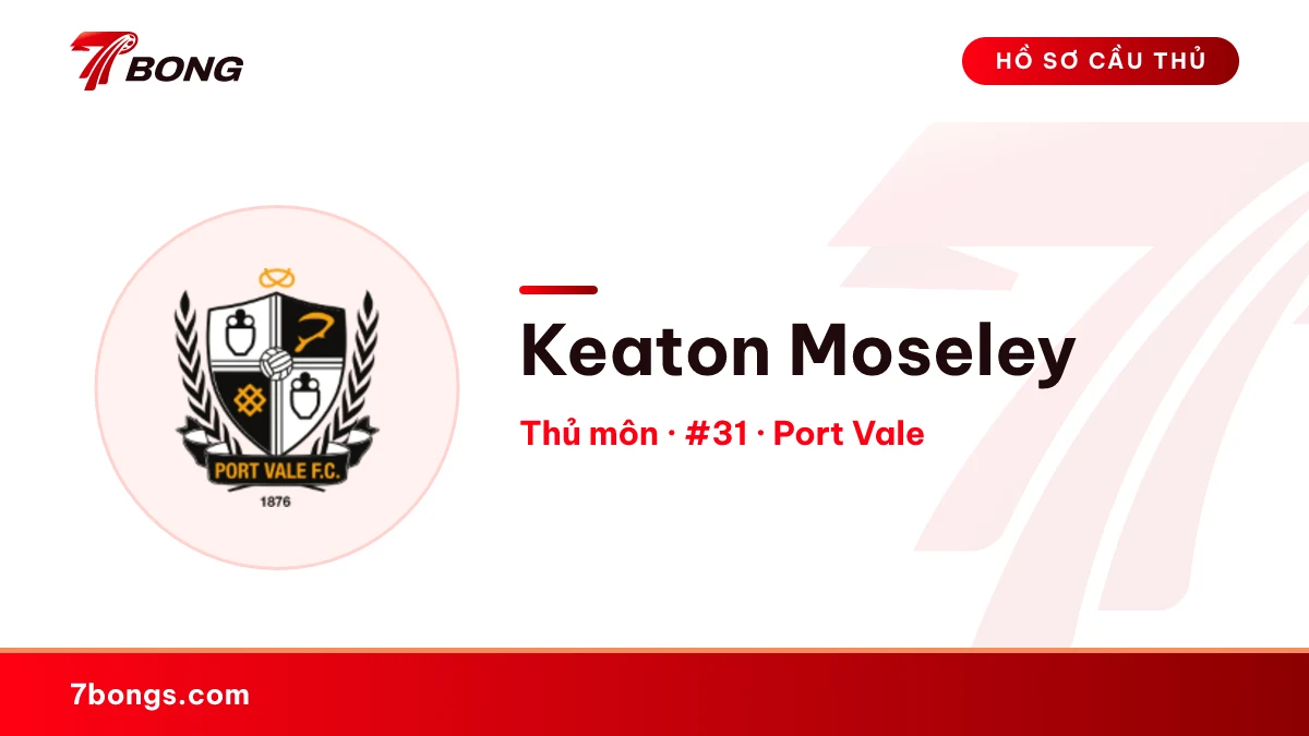 Keaton Moseley — Port Vale