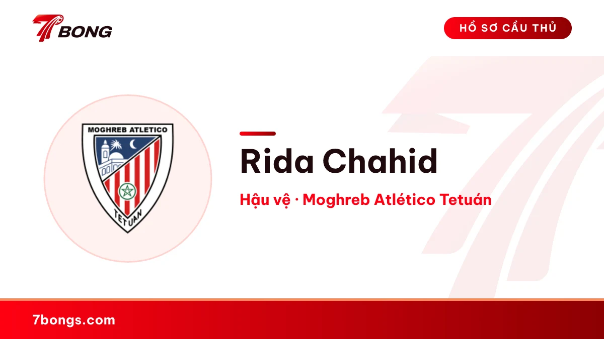 Rida Chahid — Moghreb Atlético Tetuán